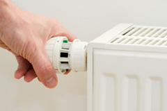 Onecote central heating installation costs